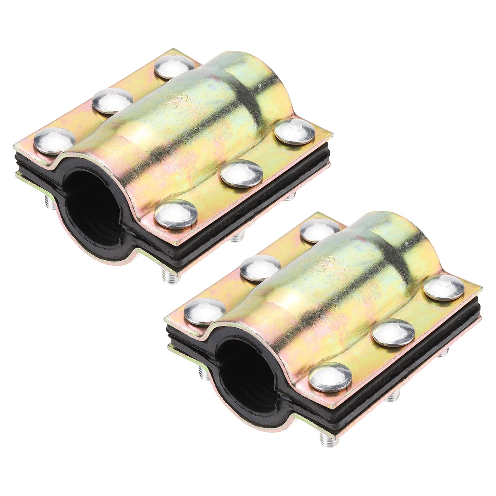 QUARKZMAN Abrazadera de Reparación de Tuberías 2Piezas 1-3/8 Pulgadas