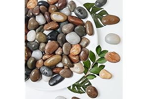 5lb Rain Forest River Rock Fountain Stones