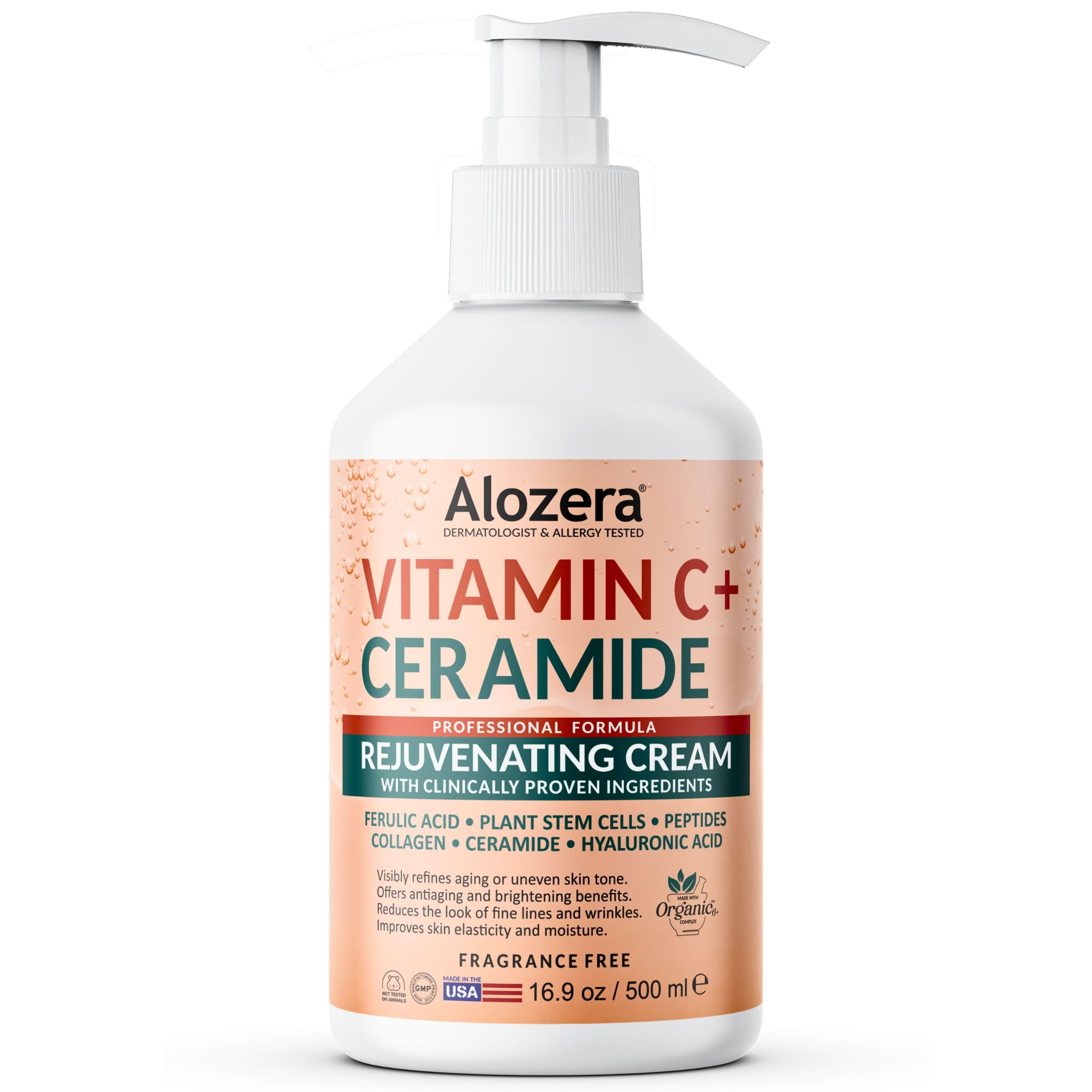Amazon.com : Alozera Rejuvenating Brightening Body Lotion Vitamin