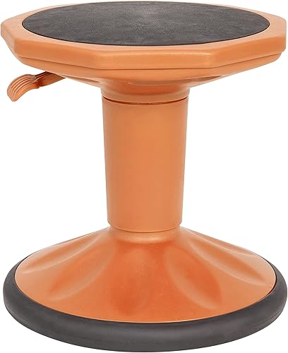 Miniatura 4 de Flash Furniture Carter Taburete activo flexible ajustable para niños para aula y hogar con parte inferior antideslizante, altura de asiento de 14 a