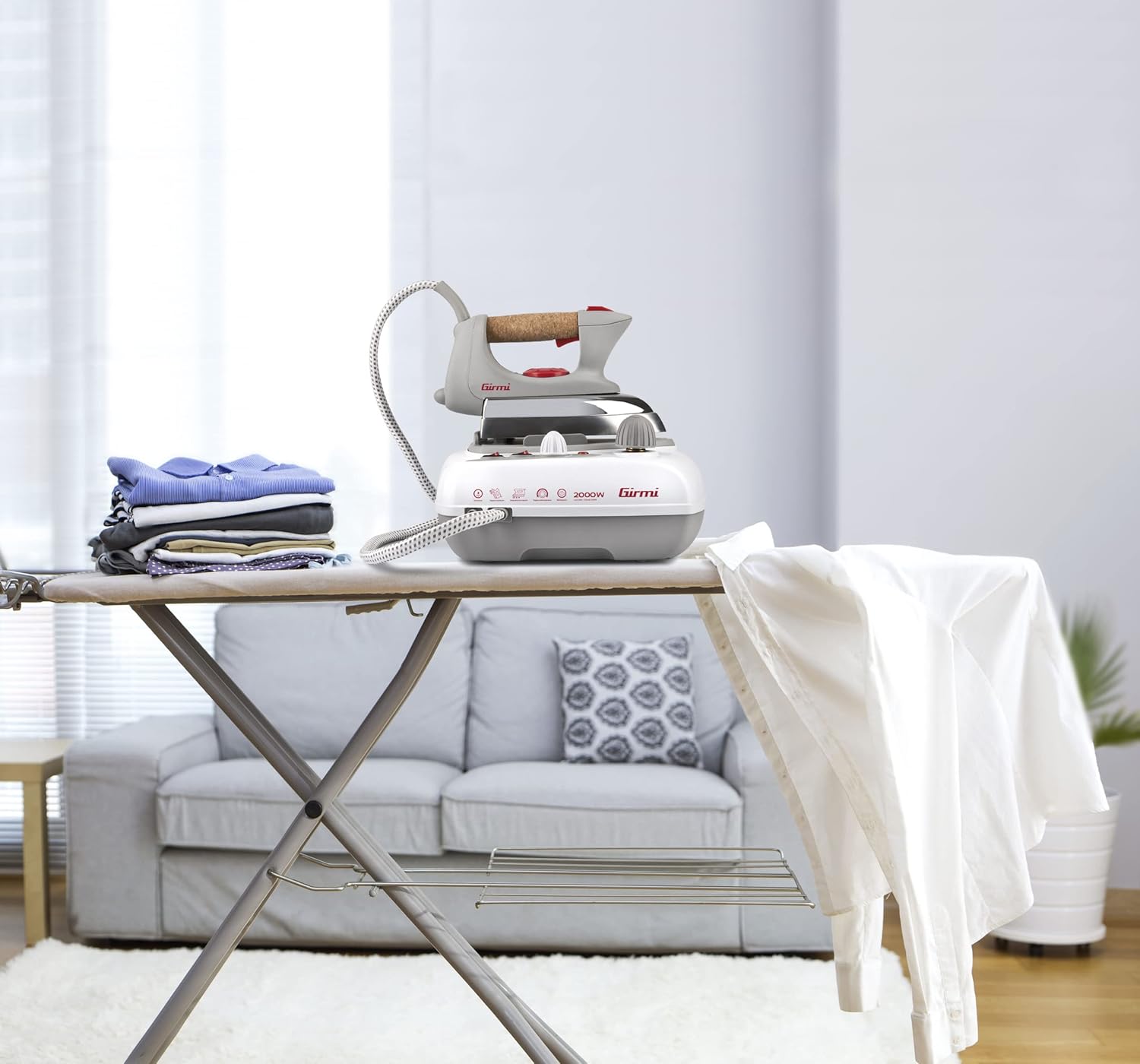 Girmi St03 Sistema Stirante, 2000W, 700 Ml, Pressione Desercizio: 2,5 - 3 Bar Girmi St03 Sistema Stirante, 2000W, 700 Ml, Pressione Desercizio: 2,5 - 3 Bar