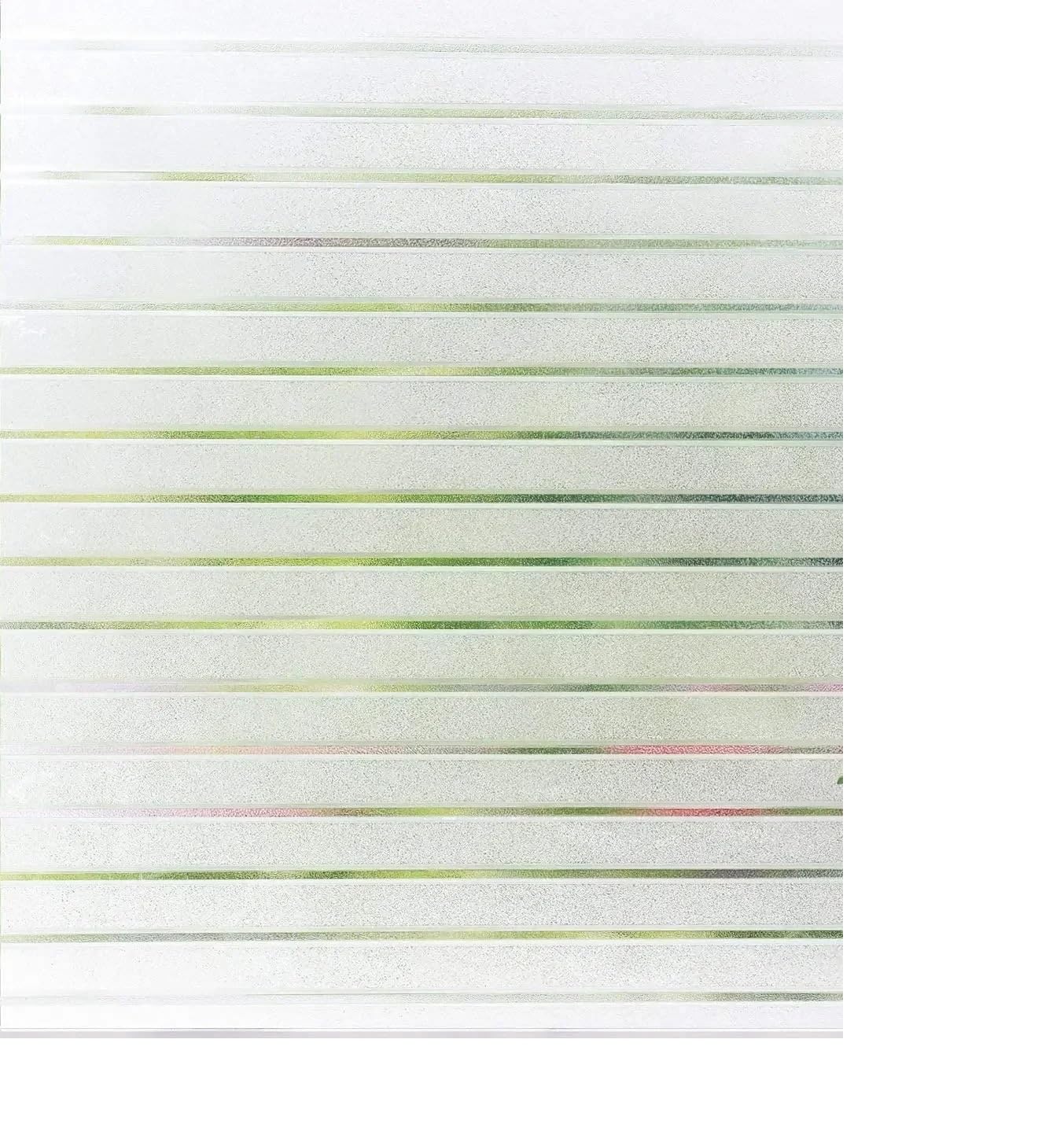 window film， Frosted Window Decorative Glass Anti UV Non Adhesive Cling Privacy Film(55x300cm)