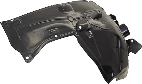 Miniatura 3 de Evan Fischer Forro de guardabarros delantero, lado del pasajero, sección trasera compatible con material plástico Infiniti Q50 2014-2022 - IN1249131