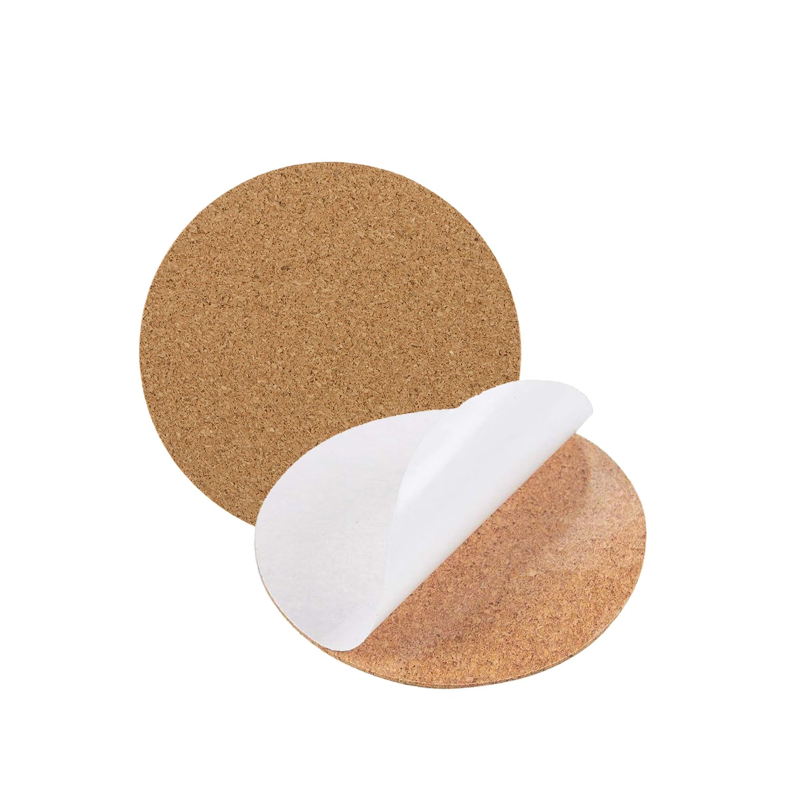 Lot De 16 Dessous De Verre En Liège 10cm Avec Support Métal - Motif Mandala Absorbants Et Réutilisables