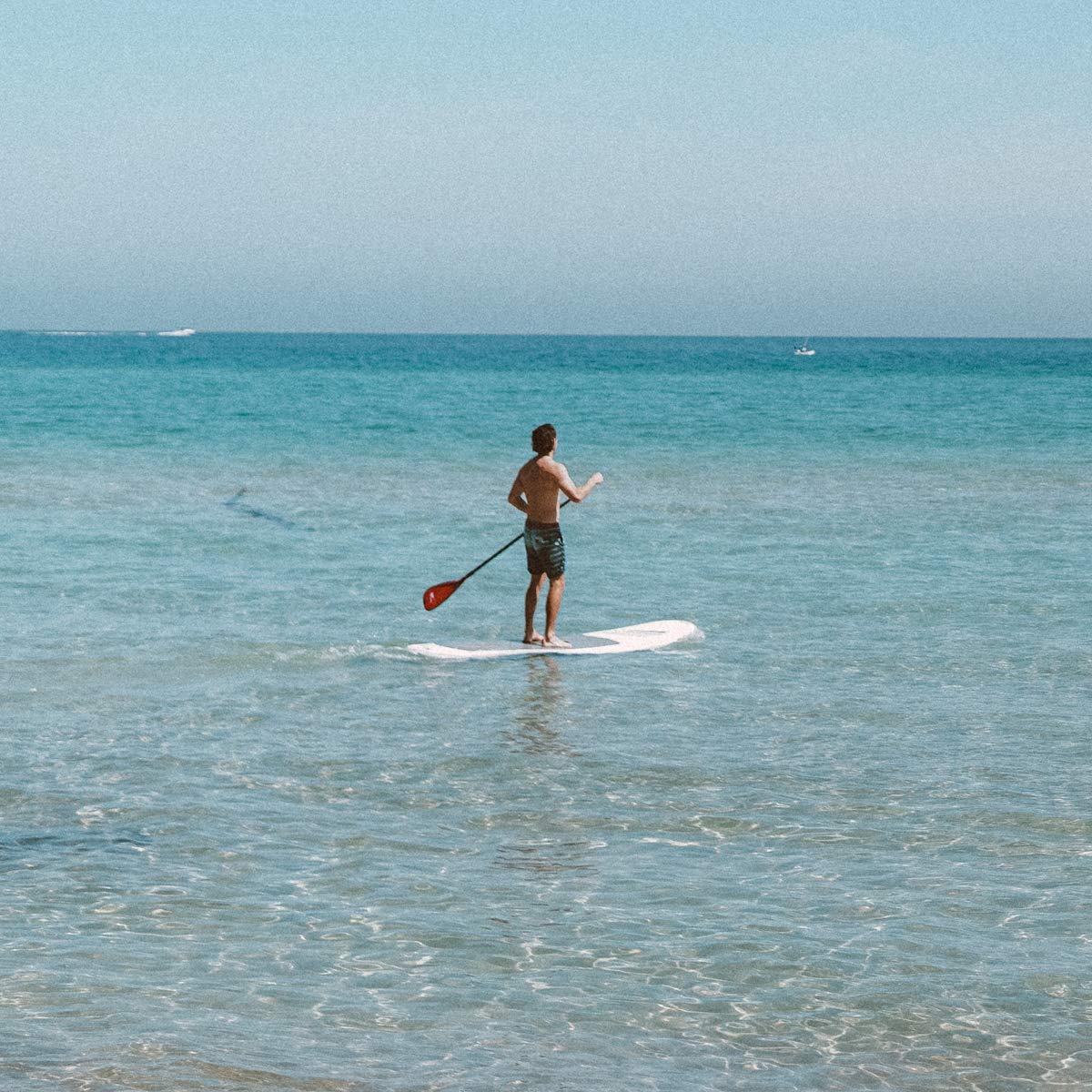 SUP Single Touring/Race Finne US-Box - Stand Up Paddling Center Fin mit Schrauben als Ersatzfinne für Hardboards und Inflatable Boards US Box Standard
