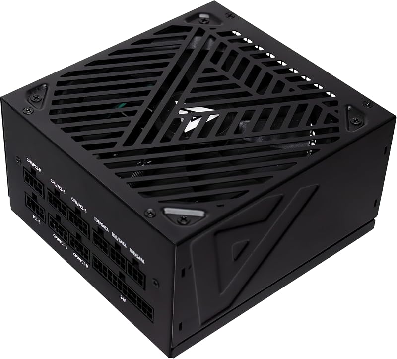 ATX-SL850W Soul 850W Fully Modular Power Supply ATX 3.0 & 3.1 Compatible, PCIe 5.1 12V-2x6 Connector ATX Active PFC, DC to DC Converter Design, 140mm Silent Fan, RoHS Compliance | Fully Modular PSU, ATX 3.1 PCIE5.1 Ready, 12VHPWR Cable Included, Active PFC, 140mm Auto Thermal Fan, Heavy Duty Protections