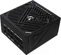 Apevia Fonte de alimentação ATX-SL1000W Soul 1000W totalmente modular compatível com ATX 3.0 e 3.1, conector PCIe 5.1 12V-2x6, ATX Active PFC, design de conversor DC para DC, ventilador silencioso de