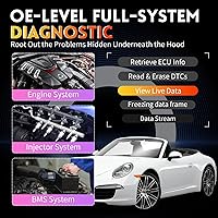 Vista 4 de Autel Escáner MaxiCOM MK808Z-TS: Igual que MX808S-TS y MK808S-TS, Android 11 basada en la herramienta de escaneo de control bidireccional