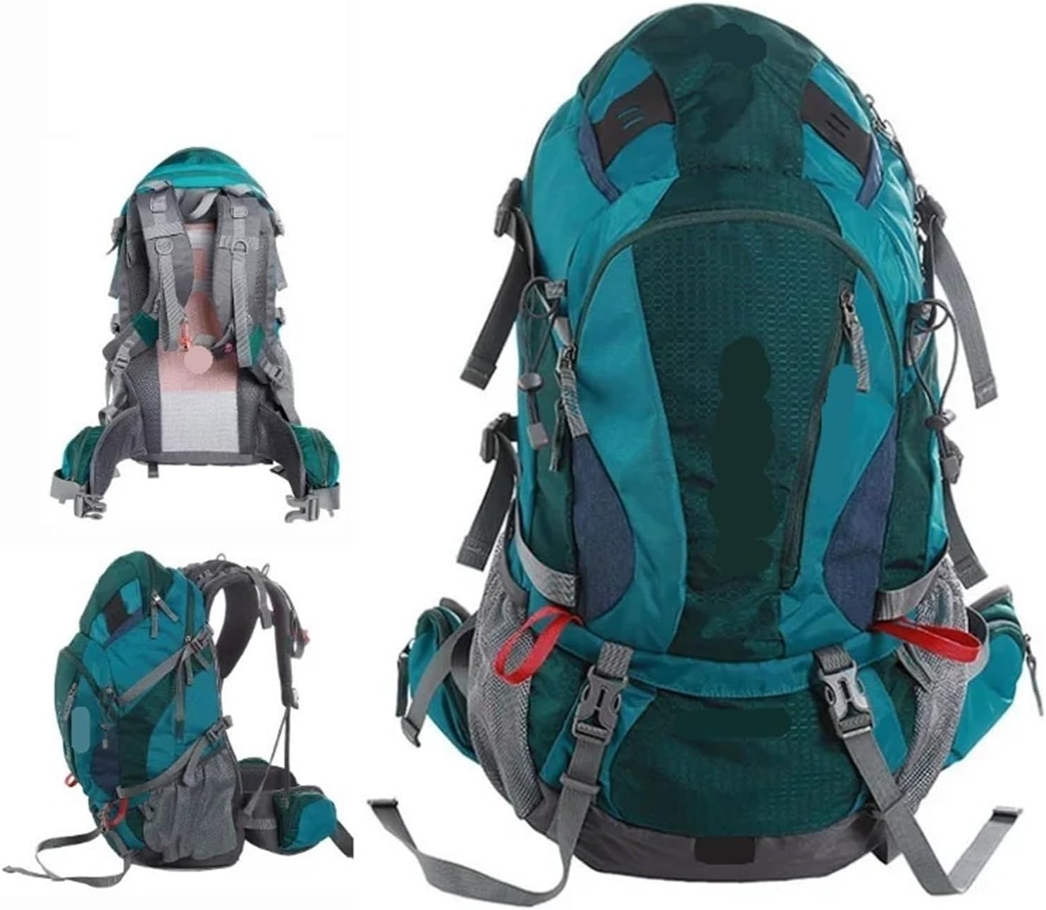 40L CY1123 Waterproof Hiking Backpack – Tear-Resistant Multifunctional Bag For Camping(GRAY)