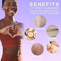 Vista 4 de 4 Piezas de Paño de Baño Exfoliante Toalla de Ducha Esponja de Red Africana Paño de Lavado Japonés Esponja Exfoliante para la Cara Esponja de Luffa