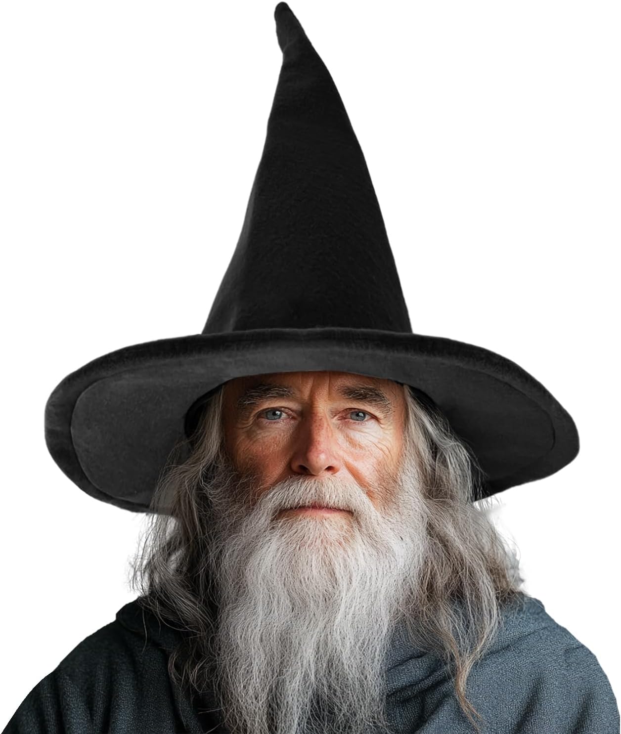 Halloween Black Wizard Hat Cosplay Costume Accessories for Women Halloween Party Christmas Role Play Birthday Party - Image 6