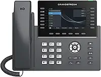 Grandstream Telefone IP GRP2650 | 14 linhas, 6 contas SIP | Tela colorida de 12 cm | Wi-Fi 5 | Gigabit Ethernet de porta dupla com PoE integrado