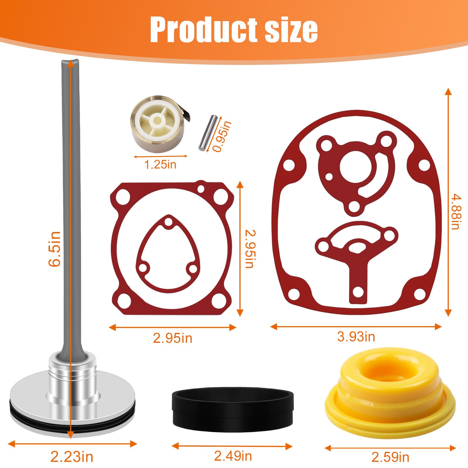 Air Nailer Gasket Kit - Hitachi NR83 Parts -2 Air Nailer Gasket Kit - Hitachi NR83 Parts -2