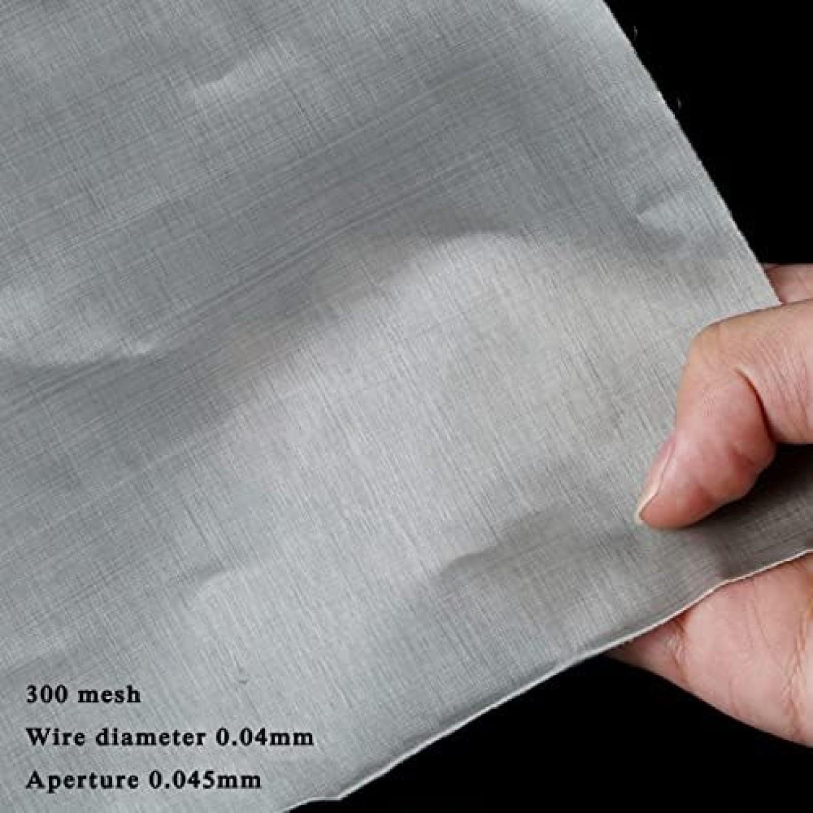 Filtro de malla de alambre de acero inoxidable 300 para el hogar, cocina, control de plagas, filtración de aceite y tensión de alimentos