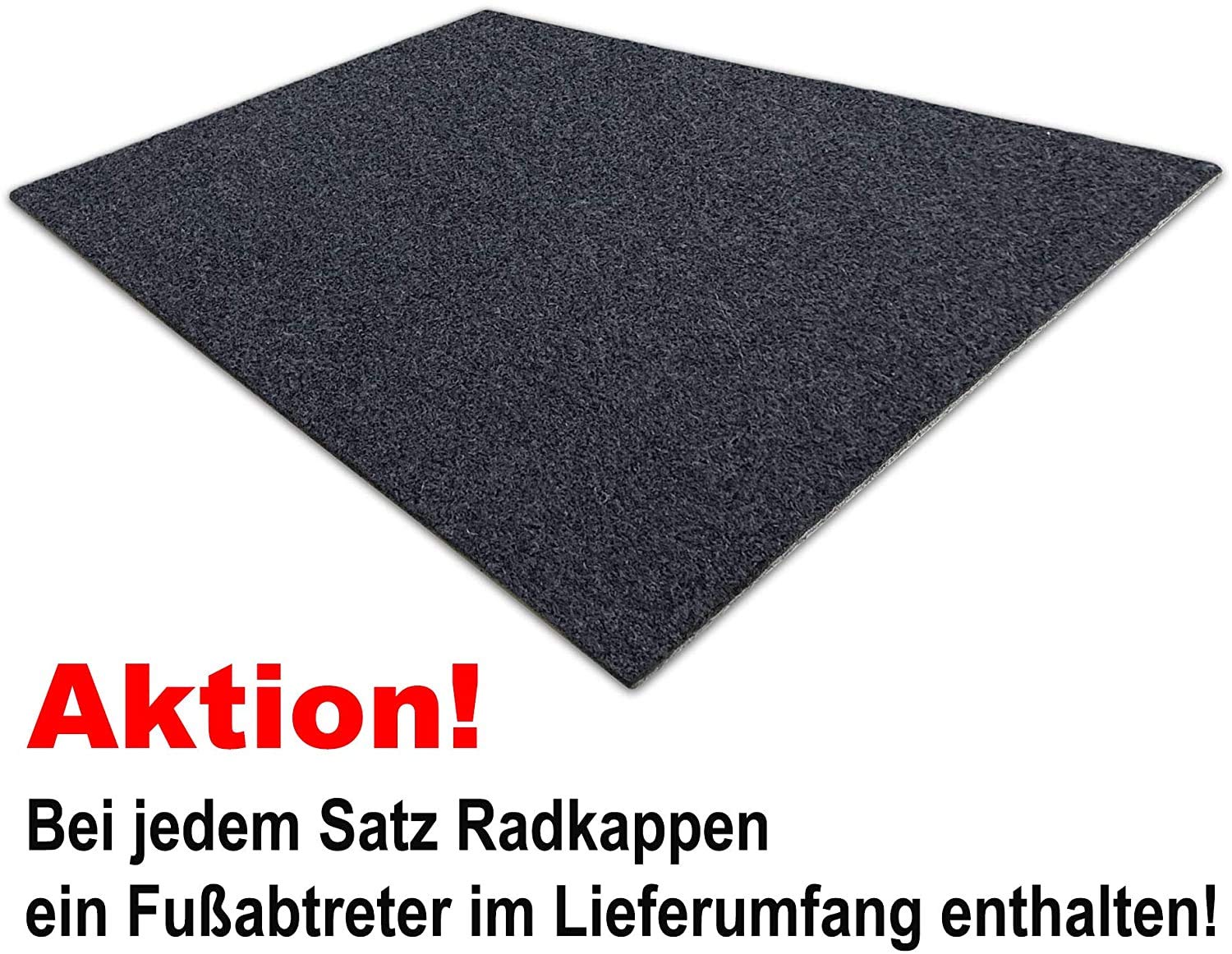 16 Zoll RKK06 Premium Line (Schwarz) Radkappen/Radzierblenden 4 Stück