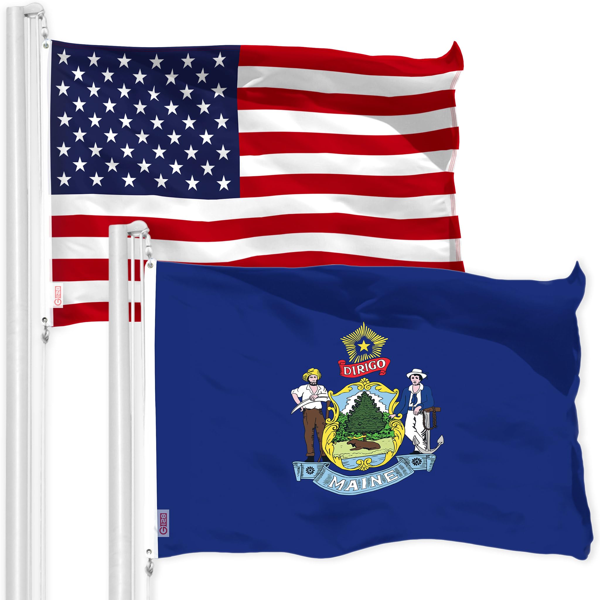 Bandera Oficial De Arizona 3x5 Pies – Bordada A Mano En Poliéster 300D – G128 Resistente Para Exteriores