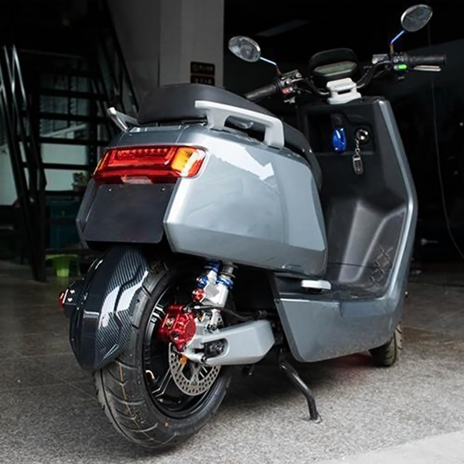 Garde-boue arrière de moto en aluminium pour roue arrière de vélo électrique accessoire