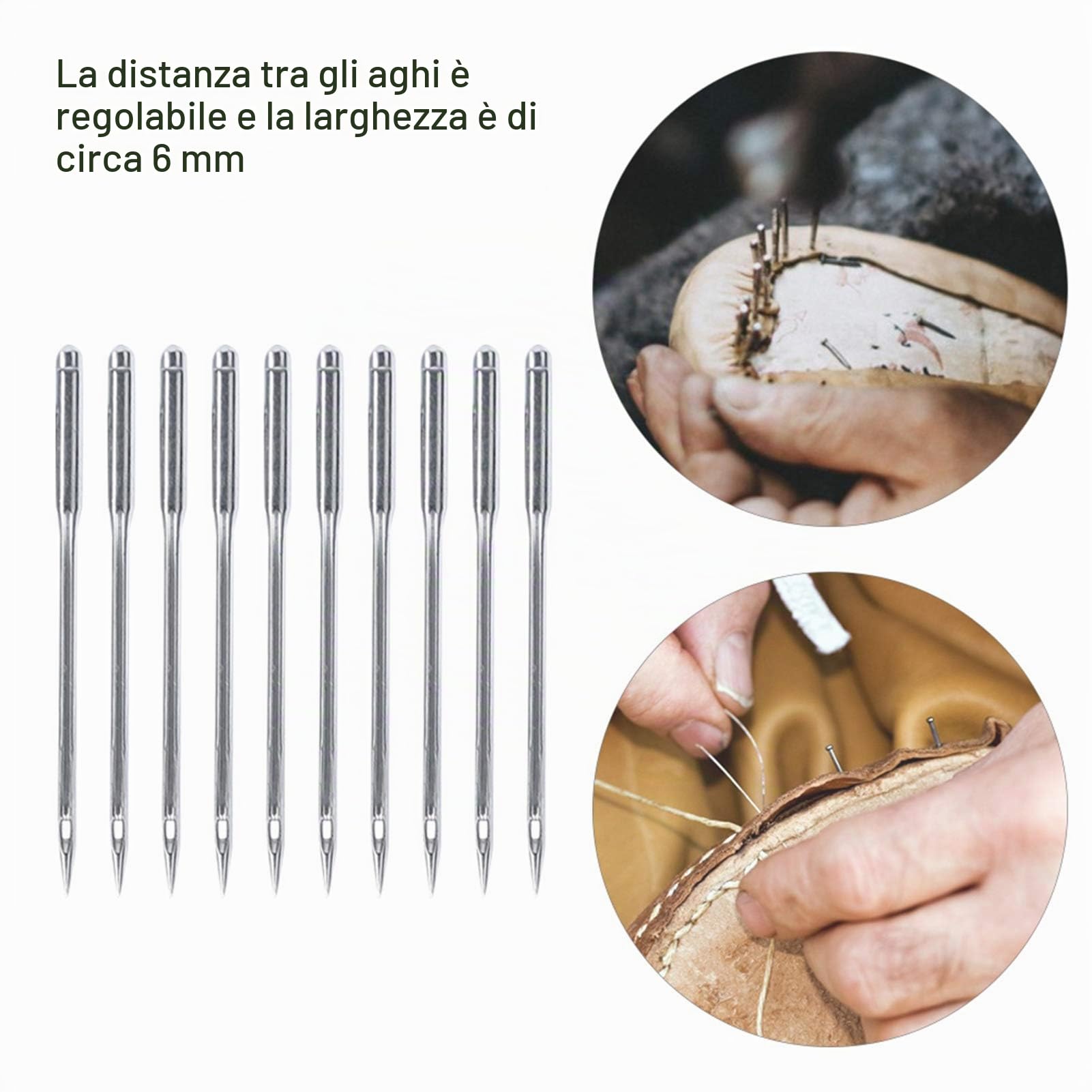 Fockety Scarpa Riparazione Mano Cobbler Macchina Da Cucire Semiautomatica Manuale Metallo Nylon/Cotone Linea