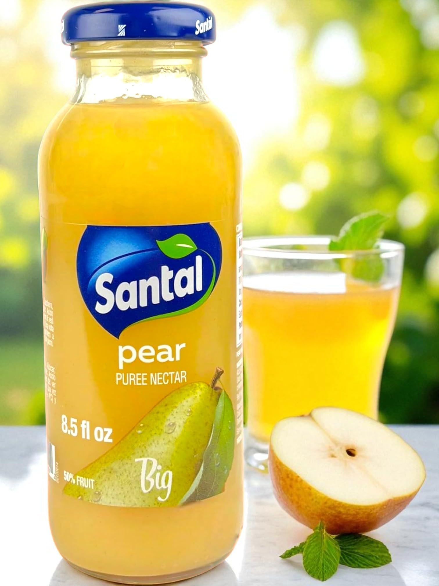 Amazon.com : Santal Pear Fruit Juice ? 100% Natural Pear Puree 