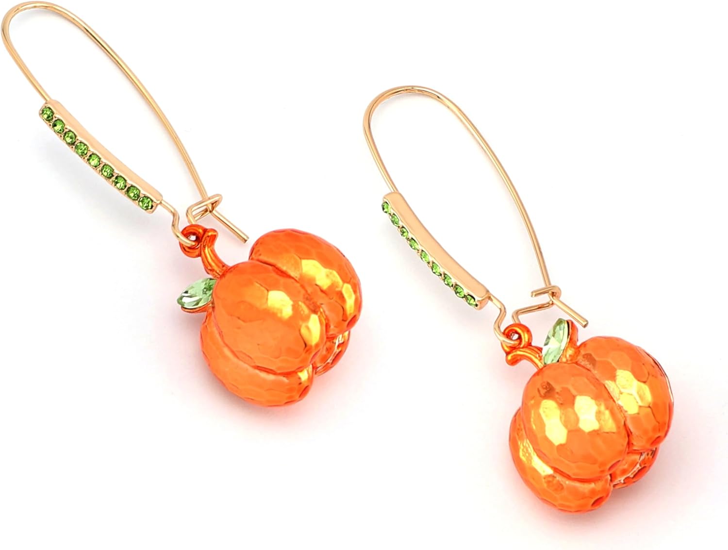 Betsey Johnson Women's Pumpkin Dangle Earrings - Image 3