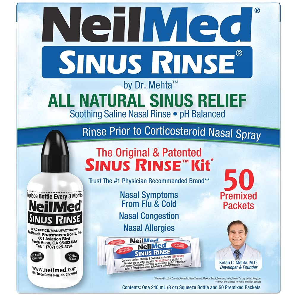 NeilMed Sinus Rinse Sinus Nasal Rinse Kit Buy Online in INDIA at
