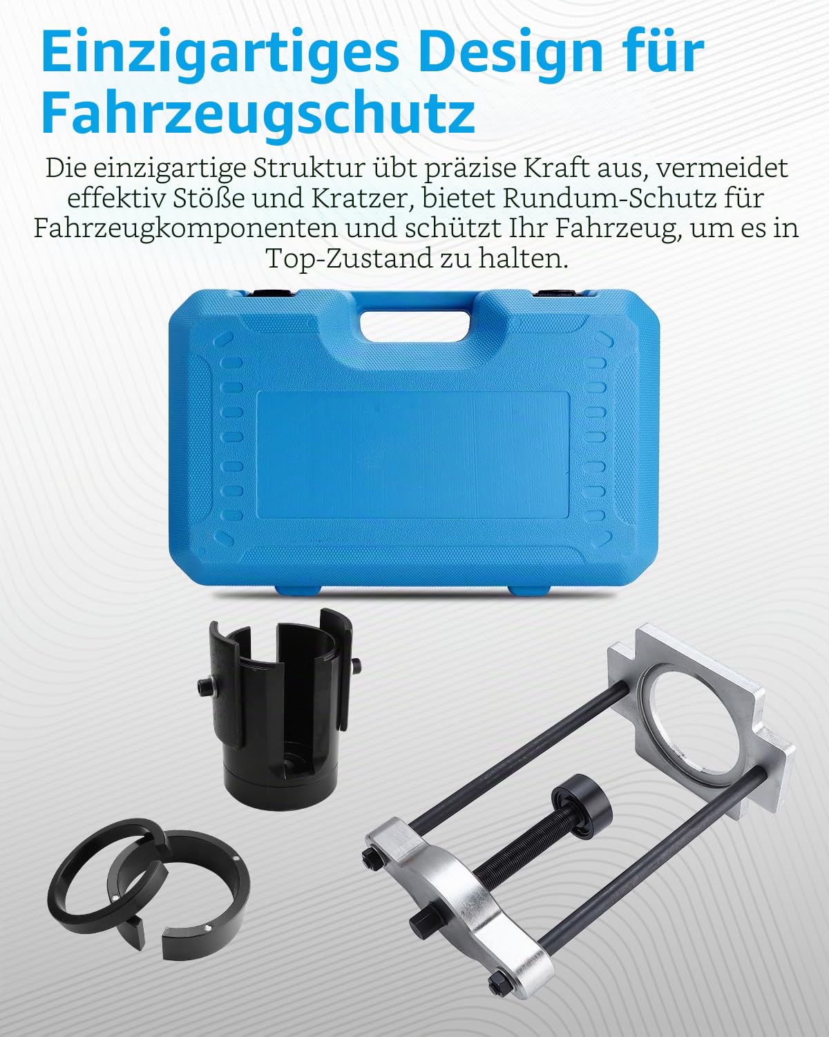 BOOMSTART Schwingarm-Lagerstange-Werkzeug für Ford/Volvo - Hinten Schwingarm-Lagerstange Ablage & Montage - Kompatibel mit S-Max, Galaxy, Mondeo, S60, S80, XC60, V70, XC70