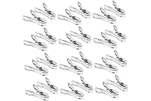 Deluxe 40-Piece Quilt Hanging Rod Windproof Clamp Set