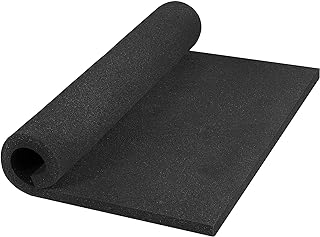 Cushion Filter Foam Sponges, Aquarium Filter Foam Black Foam Sheet, Cushion Upholstery Foam Cushion Filter Foam Pad Inserts for Aquarium Fish Tank (20 x 20 x 0.8 Inch)