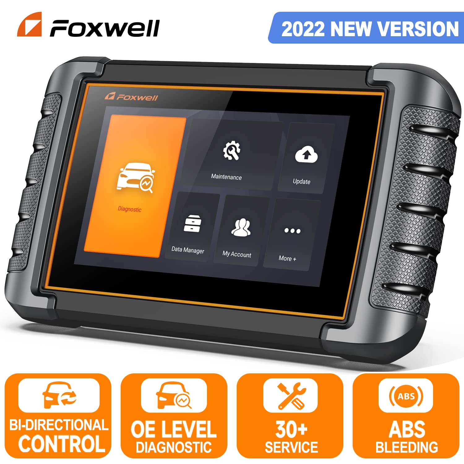 Buy FOXWELL NT809 Bidirectional Scan Tool,2022 Newest All System OBD2 Scanner with 30 Service