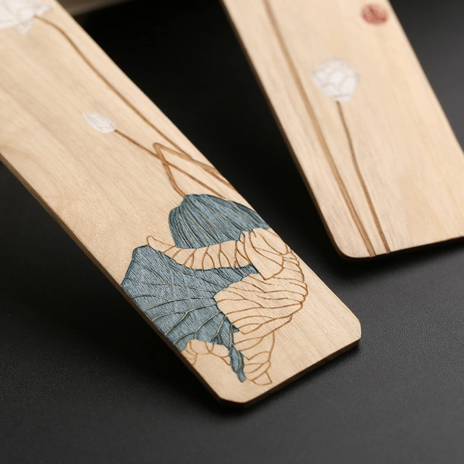 Marque Pages Bookmark Bois, Bookmark Bois à la Main, Page marqueur for Livre Lovers, Page tourneurs, lecteurs de Voyage, Cadeaux Livre Main Signets