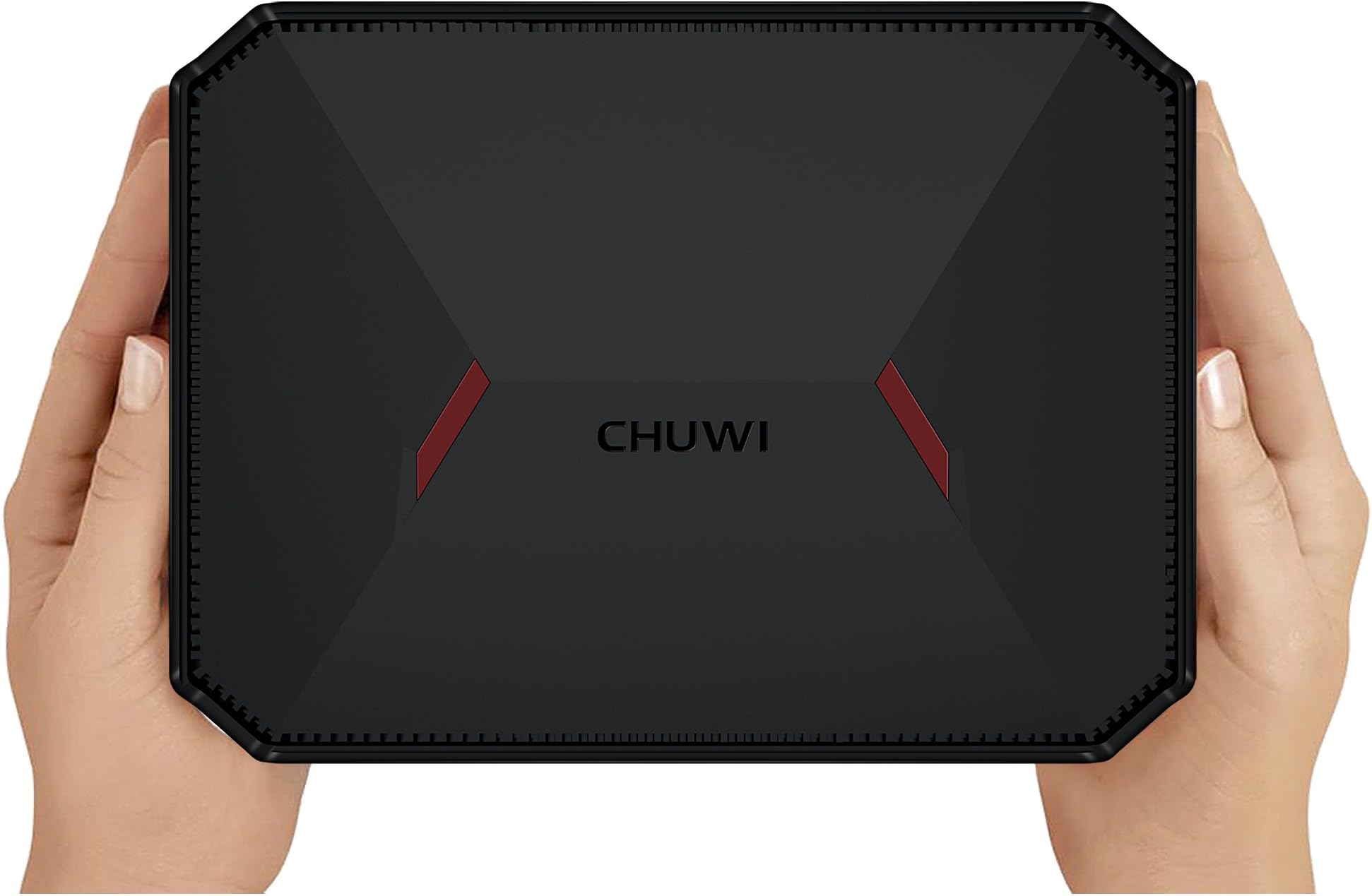 CHUWI GBOX Mini PC with Win 10 (64-bit) and 4GB DDR4/64GB ROM, Intel Gemini Lake N4100 Processor(up to 2.4GHz) Fanless Desktop Computer Support Gigabit Ethernet, Linux, BT 4.0, 4K (GBOX)