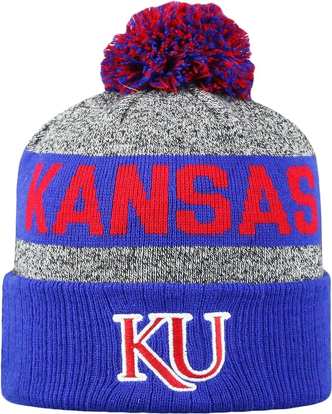 Collegiate Cuffed Knit Beanie Hats, Cuffed Knit Winter Beanies Available