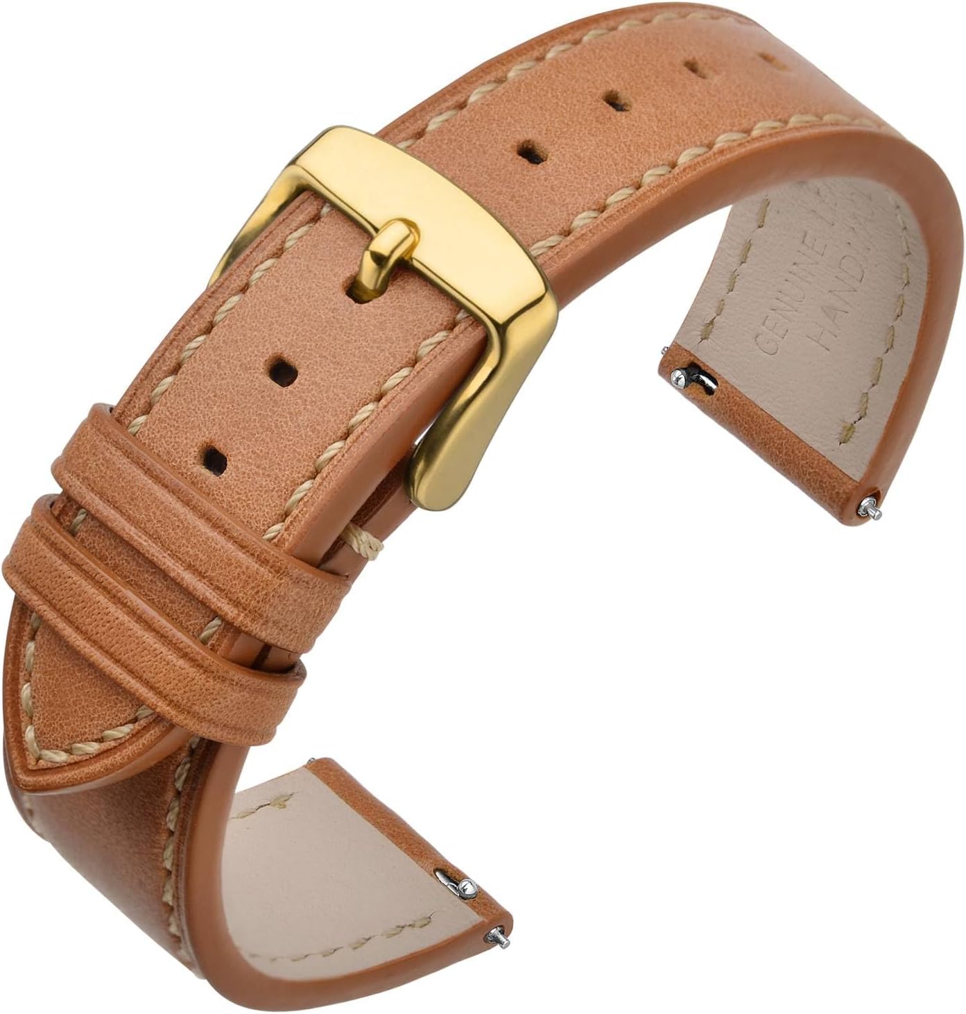 Watch Straps 16mm 17mm 18mm 19mm 20mm 21mm 22mm - Classic Oil Wax Leather Quick Release Watch Band
