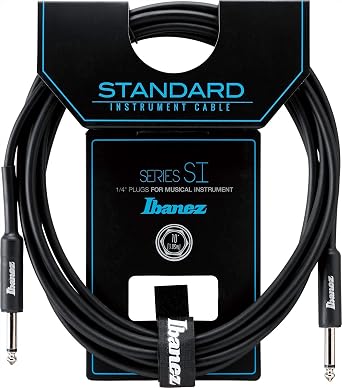 Ibanez SI10 Woven Cable BK Enstrüman Kablosu (3 mt)