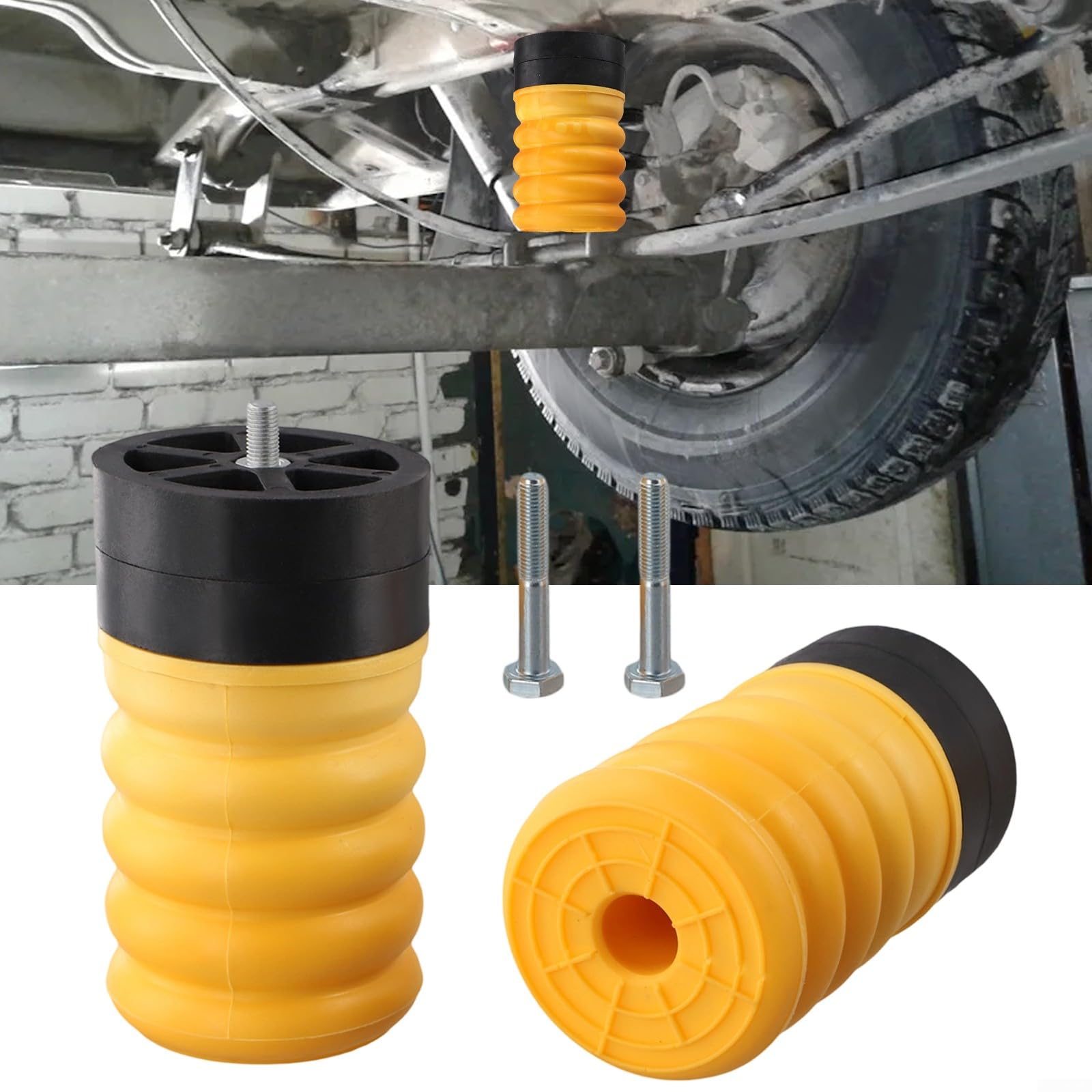 Kit de Suspensión de Aire Trasero para SSR-313 54 para Fiat, Kit de Resorte Auxiliar de Aire Trasero Rendimiento de Carga Mejorado Fácil de instalar