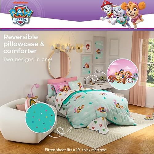 Miniatura 311 de Franco - Juego de edredón y sábanas supersuaves con funda, para niños, 7 piezas, tamaño matrimonial, Five Nights at Freddy's Cinco noches en Freddy's