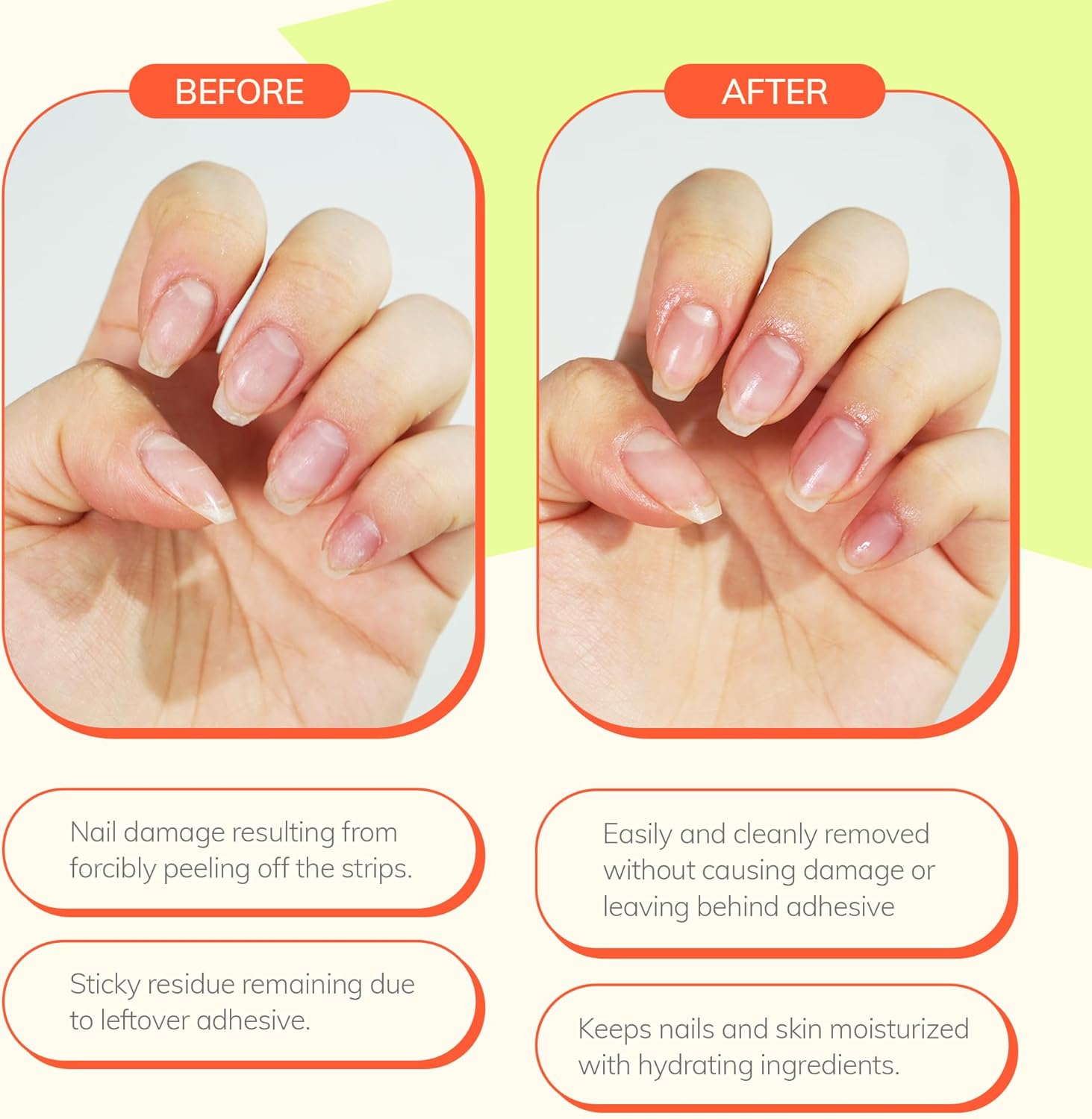 Essentials Bundle - Semi Cured Gel Nail Strips (Hey, Let's Catch Some Rays) + Got To Go Remover [2 Pack]