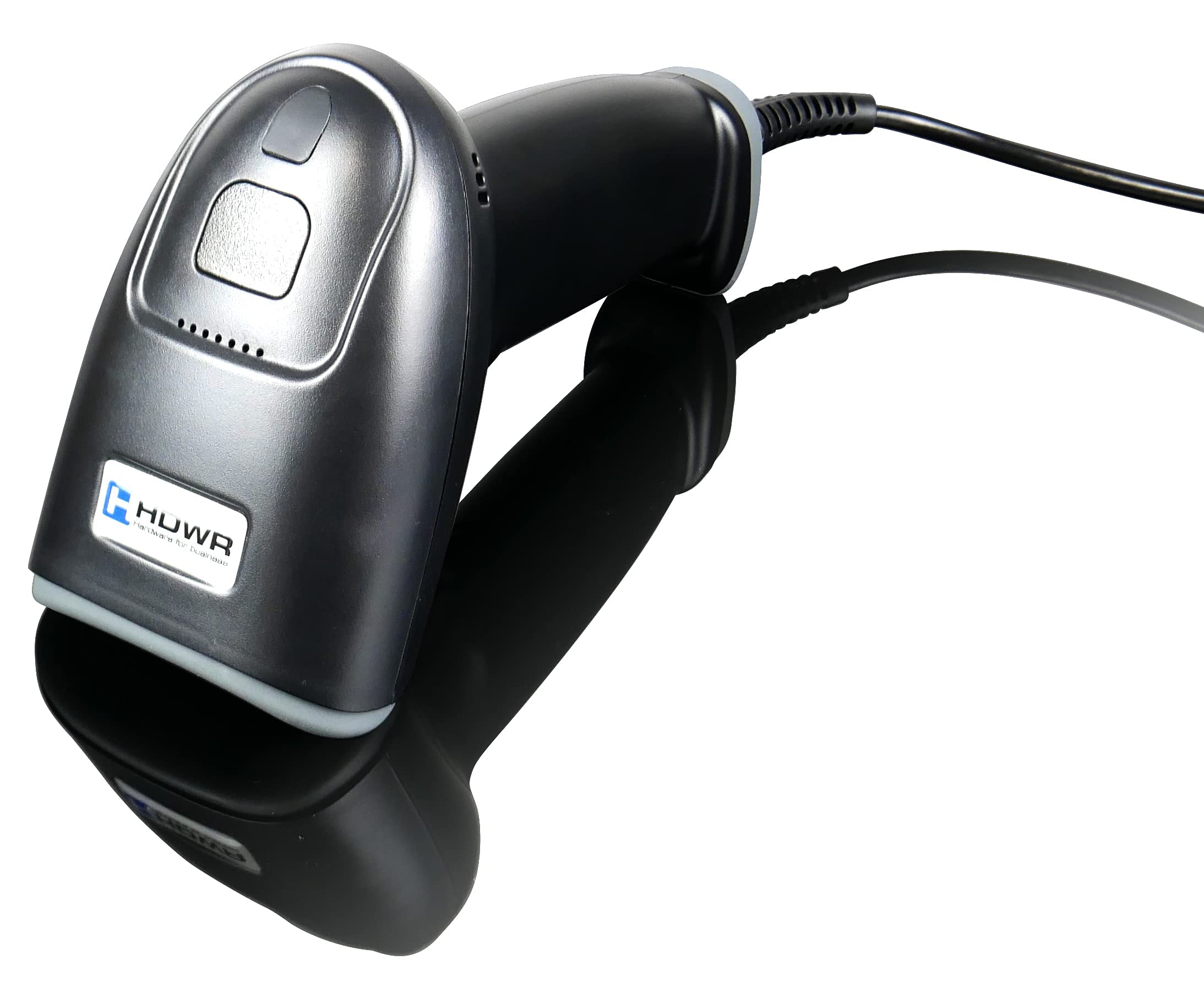 Auto USB Professional QR, scanner codici a barre 1D/2D HD610A HDWR con supporto e lettore di codici a barre, QR Code, Aztec, Maxicode, Data Matrix