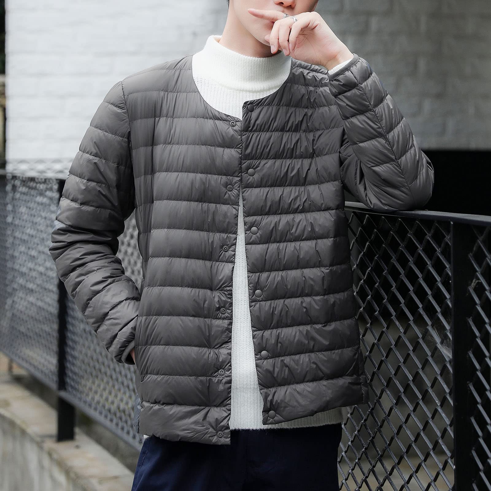 Amazon.co.jp: ダウンジャケット メンズ 大きいサイズ5l メンズ  