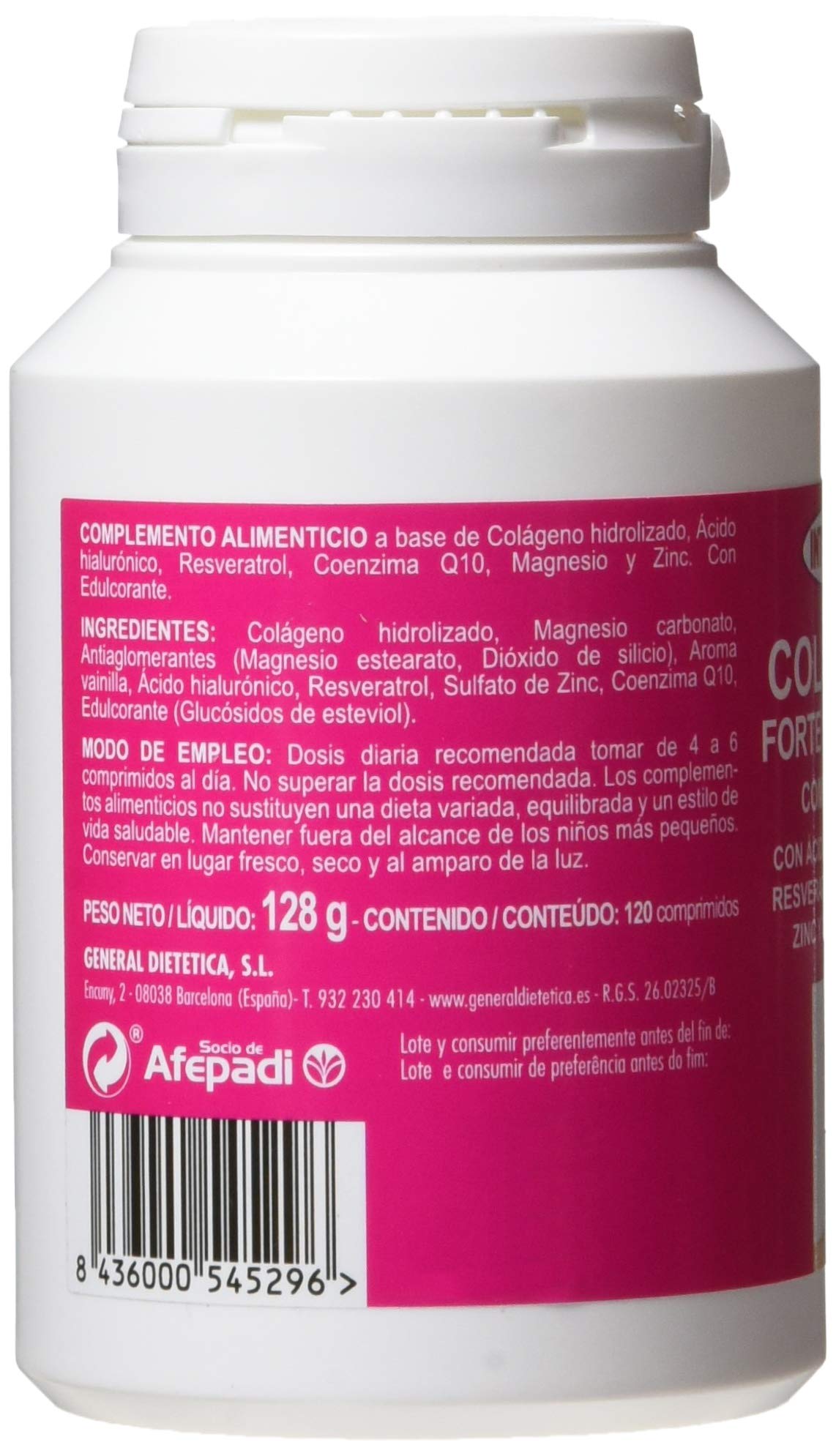 Integralia Colageno Forte Skin Care 120 Capsulas - 1 unidad (Paquete de 2)