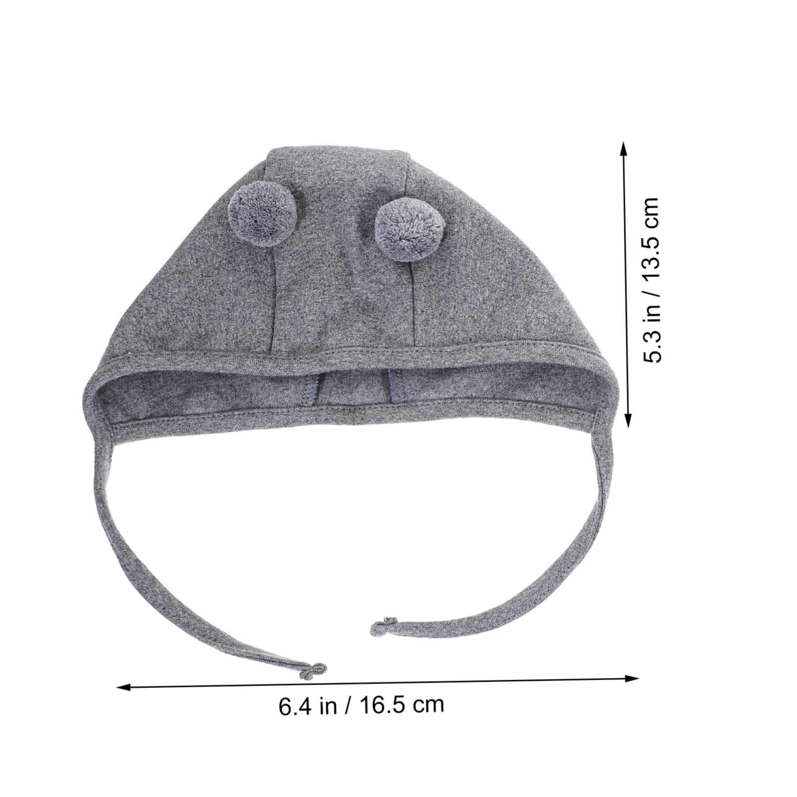 ibasenice Sombrero De Sombrero Ultravioleta para Bebé Pequeño Gorro De Gorras Gorro para Recien Nacido con Cuerda Gorros Infantiles con Cuerda Algodón