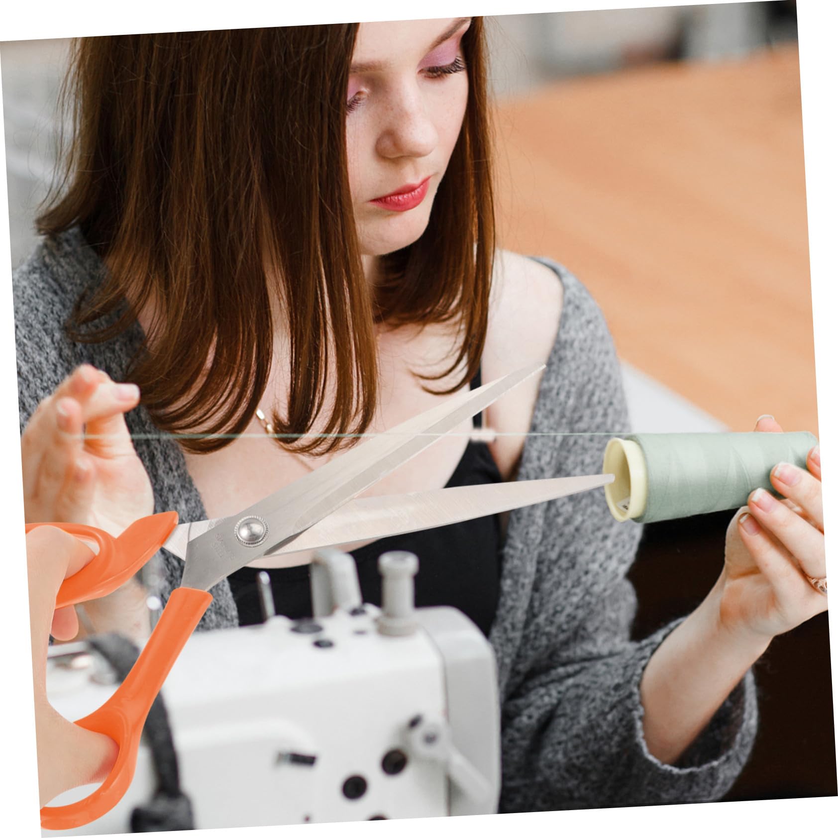 SHINEOFI 4pièces Ciseaux De Couture Inoxydable Outil De Coupe Précis Pour Broderie Et Couture Générale Pour Usage Domestique