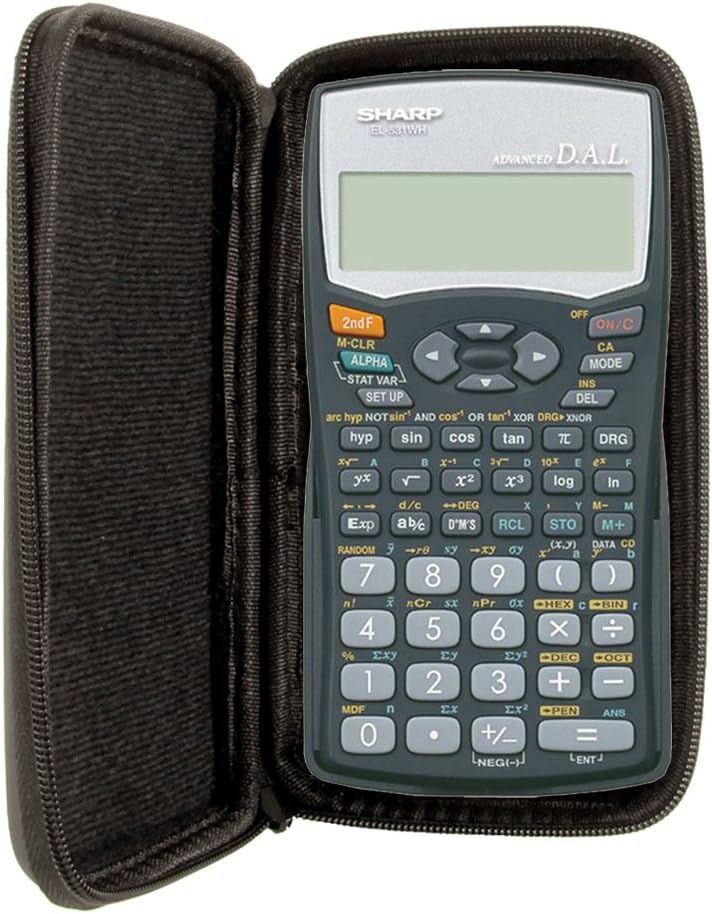 Calculator Case by WYNGS for Calculator Sharp EL-531WH