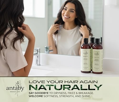 Miniatura 2 de Botanical Hair System - Champú y acondicionador para el cabello para mujeres y hombres - Champú suave sin sulfato + acondicionador para cabello seco