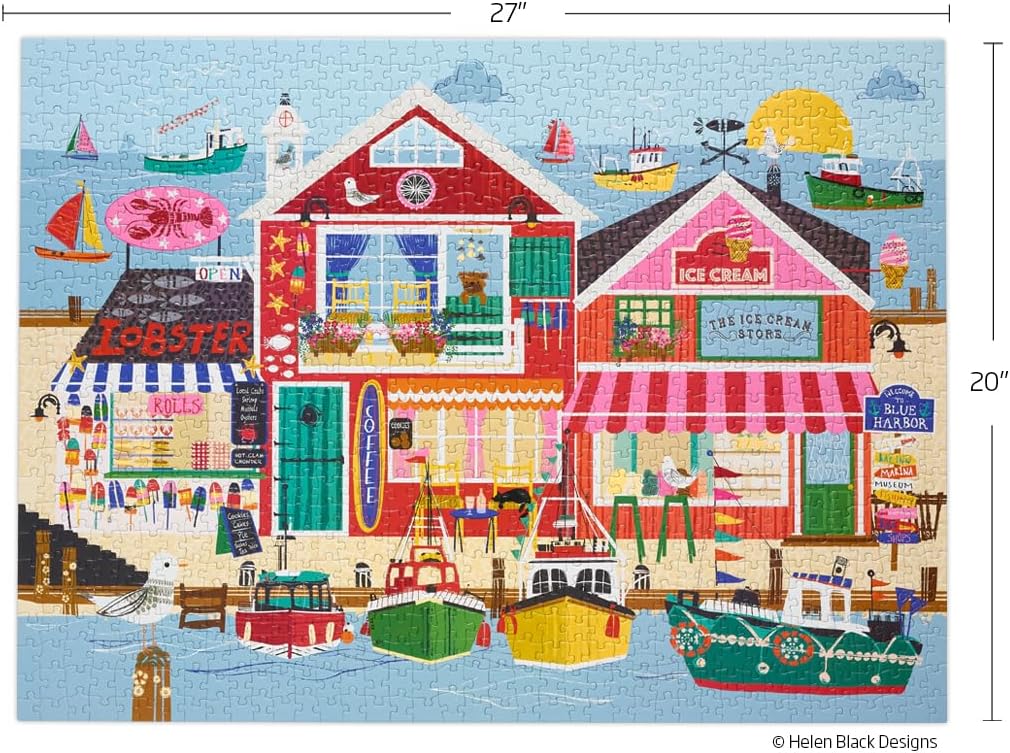 Blue Harbor 1000 Piece Puzzle