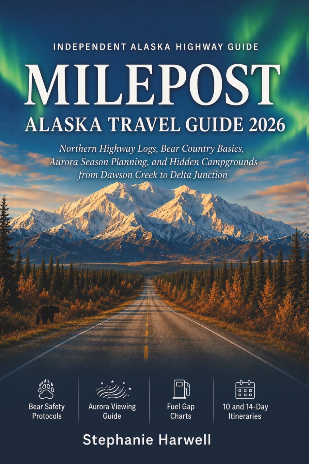Milepost Alaska Travel Guide 2026: Northern Highway Logs, Bear Country Basics, Aurora Season Planning, and Hidden Campgrounds from Dawson Creek to Delta Junction, Plus 10 and 14-Day Itineraries