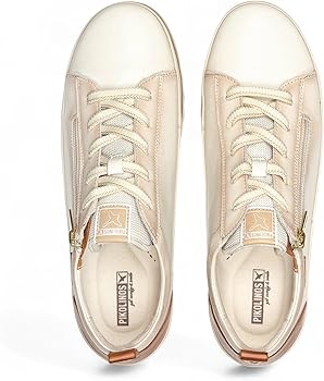 Infinity Mujeres Cuero Cordones Zapatillas - Vigo4