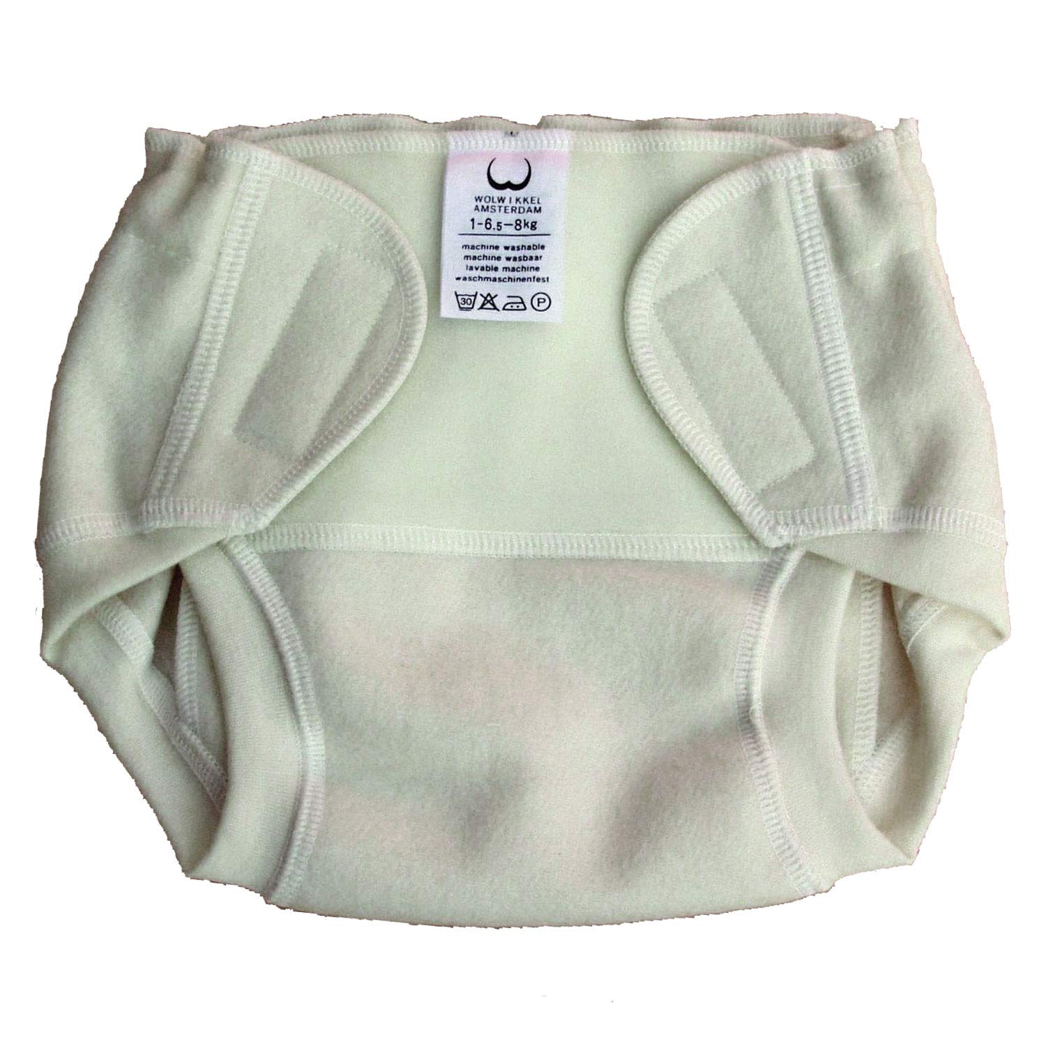Windel aus Wolle, Größe N (Newborn) bis 6,5 kg, 1 Stück, Small