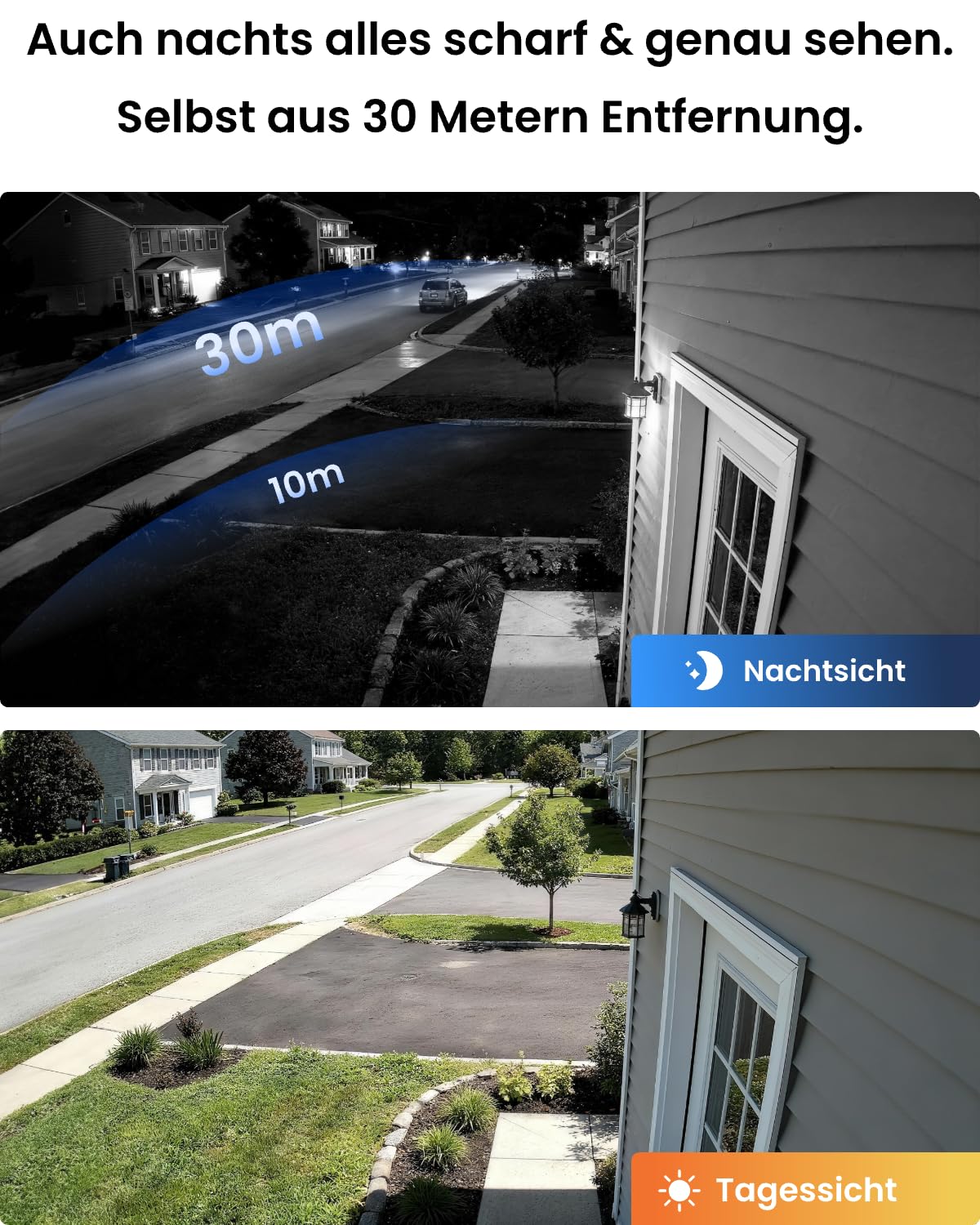 Reolink 4K Smarte PoE Überwachungskamera Aussen mit Personen-/Fahrzeugerkennung, 8MP IP Kamera mit Audio und microSD Kartensteckplatz, IR Nachtsicht, IP67 Wasserfest, Zeitraffer, RLC-810A