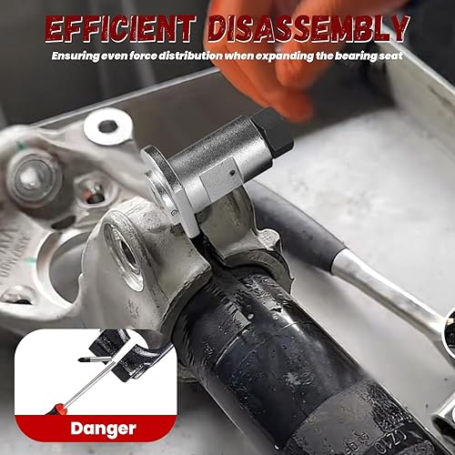 Miniatura 3 de Herramienta esparcidora de puntal ajustable de 0.197-0.453 in, herramientas de suspensión compatibles con herramientas especiales automotrices